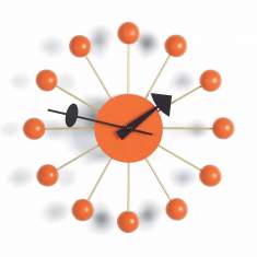Wanduhr Wall Clocks - Ball Clock orange
