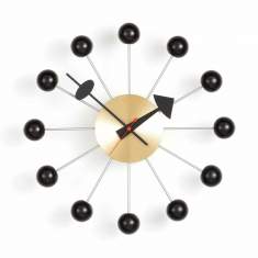 Wanduhr Wall Clocks - Ball Clock schwarz
