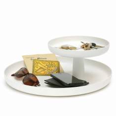 weiss Vitra Rotary Tray Etagere
