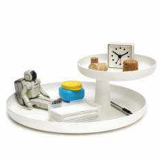 weiss Vitra Rotary Tray Etagere