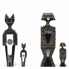 vitra Wooden Doll Cat Figur
