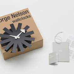 Wanduhr Vitra Wall Clocks - Asterisk Clock