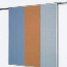 magnetische Whiteboards Büro bunte Whiteboard Tafel o+c system - adeco, Whiteboards o+c