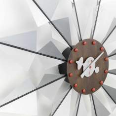 Wanduhr vitra Wall Clocks - Flock of Butterflies