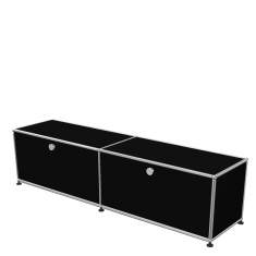 Sideboard Büro USM Haller Lowboard niedrig schwarz