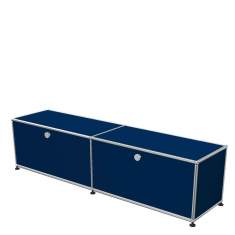 Sideboard Büro USM Haller Lowboard niedrig blau