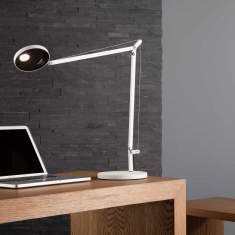 Tischlampe LED Tischleuchte Home Office Tischleuchten Büro Artemide Demetra Tavolo