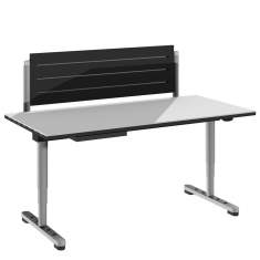 Höhenverstellbarer Schreibtisch elektrisch ergonomische Schreibtische Novex Mecono Sitz-Stehtisch