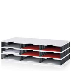 Dokumentablage styro styrodoc trio