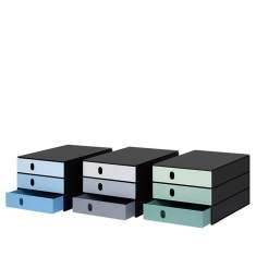 Schubladensysteme, styro, styroval pro "color flow"