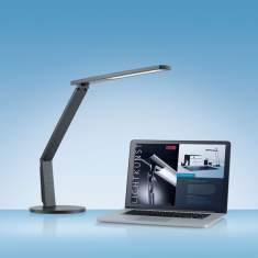 Tischlampe dimmbare Schreibtischlampe dimmen LED Tischleuchte, Hansa, LED Vario Plus