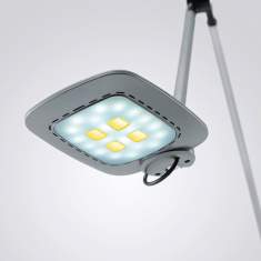 Tischlampe modern Schreibtischlampe Design LED Tischleuchte Metall Hansa, LED E-Motion