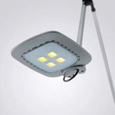 Tischlampe modern Schreibtischlampe Design LED Tischleuchte Metall Hansa, LED E-Motion