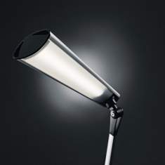 Büro Tischlampen silber LED Schreibtischlampen modern Tischleuchte, Hansa, LED Delight