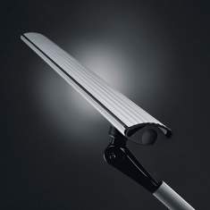 Büro Tischlampen silber LED Schreibtischlampen modern Tischleuchte, Hansa, LED Delight