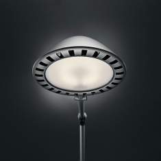 Elegante Tischlampen silber LED Schreibtischlampen modern Tischleuchte, Hansa, LED Blossom