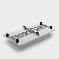 Klapptisch Schreibtisch zum klappen kleine Schreibtisch mobil Tisch Klappmechanismus Zemp, TUBUS TU22