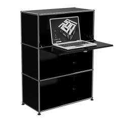 Haller schwarz Sekretär Stauraum USM Homeoffice 06