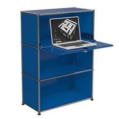 Haller blau Sekretär Stauraum USM Homeoffice 06
