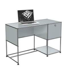 Schreibtisch grau Schreibtische Haller USM Homeoffice 07