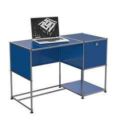 Schreibtisch blau Schreibtische Haller USM Homeoffice 07