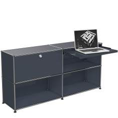 USM Haller schwarz Sideboard Homeoffice 08