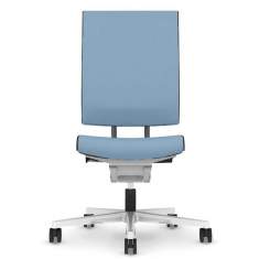 Bürostuhl blau ohne Armlehnen Bürodrehstuhl, viasit, scope Polster