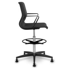 Drehstuhl Counter schwarz Viasit Drumback Counterstuhl