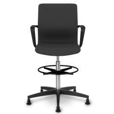 Drehstuhl Counter schwarz Viasit Drumback Counterstuhl