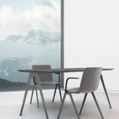 Klapptisch Büromöbel Klapptische Holz Designer, Brunner, A-Table