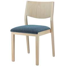 Besucherstuhl blau Besucherstühle Holz Cafeteria Stuhl Kantinen Stuhl, Brunner, buena nova