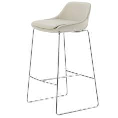 Barhocker weiss Barstuhl Brunner crona bar