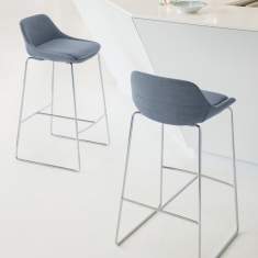 Barhocker blau Barstuhl Brunner crona bar