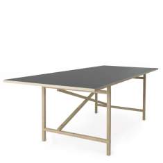 Schreibtisch Holz Schreibtische Home Office Moormann Egon 
rechteckige Tischplatte