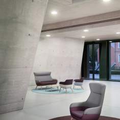 Loungesessel grau Sessel Brunner crona lounge