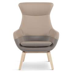 Loungesessel grau Sessel Brunner crona lounge