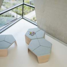 Loungehocker Hocker Holz Sitzinsel Brunner hoc Lounge