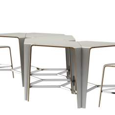 Stehtisch Holz Stehtische, Brunner, hoc Tisch