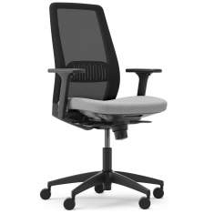 Drehstuhl Bürostuhl Design Bürostühle mit Armlehnen Designer Bürostuhl schwarz  Bürodrehstuhl Drabert Claro
Netzgewebe