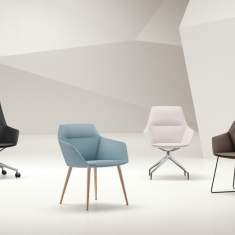 Loungemöbel Set Clubsessel Loungesessel Büromöbel , Brunner, ray soft