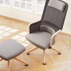 Clubsessel grau Loungesessel Büro Loungemöbel, Brunner, taceo lounge