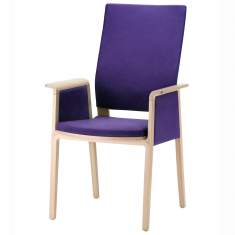 Besucherstuhl Holz Besucherstühle violett Konferenzstuhl Brunner window