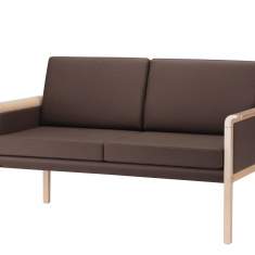 Loungesofa braun Sofa Lounge Holz Brunner window