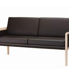 Loungesofa braun Sofa Lounge Holz Brunner window