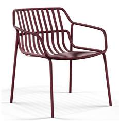 Sessel Garten Stahl Loungesessel mit Armlehnen Outdoor Brunner crona steel