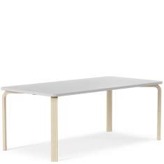 Couchtisch Couchtische Holz Kinnarps Elsa
rechteckige Tischplatte