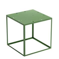 Designer Beistelltisch grün Beistelltische quadrat Materia Couture