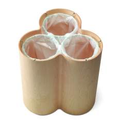 Abfallsysteme Holz Materia, Trio