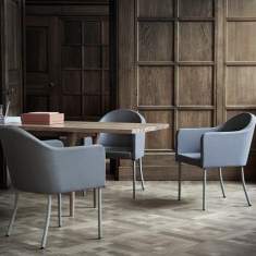 Design Loungesessel Büro Loungemöbel grau, Skandiform, Lui