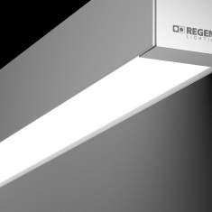 Deckenanbauleuchte Aluminium Deckenleuchten LED Deckenlampe Design Regent Channel S LED